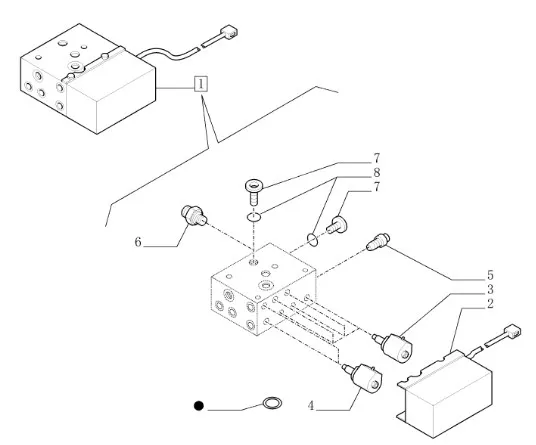 87755778 - Клапан гидравлический