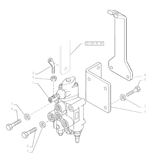 5099333 - распределительный клапан